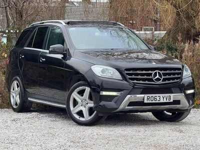 Black Used 2013 Mercedes ML350 AMG SUV | £10,495 (Good price)