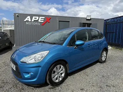 Begagnad Citroën C3 VTR Sport 70 HK (51 kW) 2010 Blå Halvkombi