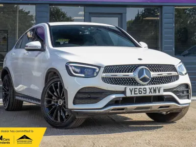 Used Mercedes GLC220 AMG line 191 HP (140 kW) 2019 White SUV