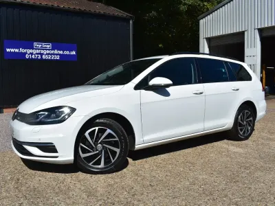 Used VW Golf VII Edition 2020 White Estate