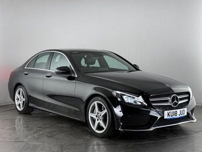 Black Used 2018 Mercedes C250 AMG Line Premium Plus Sedan | £14,450 (Good price)