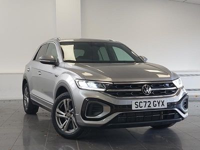 Silver Used 2023 VW T-Roc R-line SUV | £21,498 (Fair price)