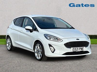White Used 2021 Ford Fiesta Titanium X Hatchback | £11,799 (Fair price)