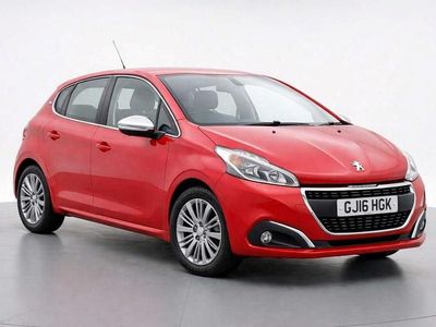 Used Peugeot 208 Allure 2016 Orange Hatchback