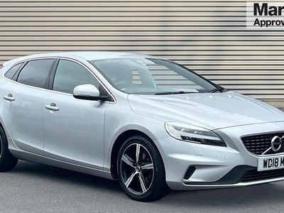 Silver Used 2018 Volvo V40 R-Design Estate | £10,760 (Fair price)