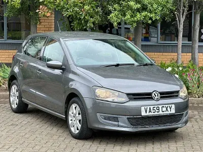 Used VW Polo SE 85 HP (62 kW) 2010 Grey Hatchback