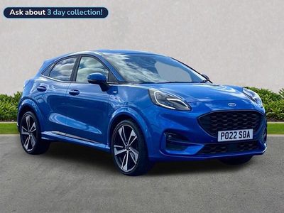 Used Ford Puma ST-Line X 155 HP (114 kW) 2022 Blue SUV