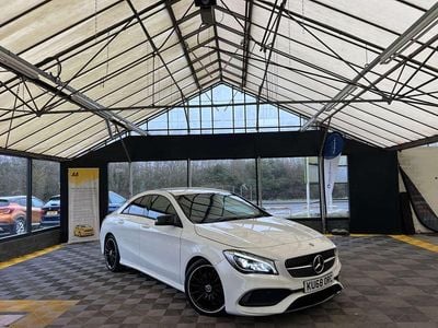 Used Mercedes CLA220 AMG line 2018 White Sedan