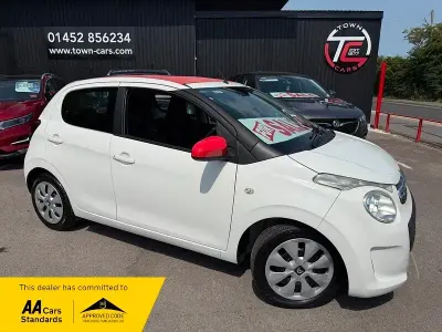 Used Citroën C1 Feel 82 HP (60 kW) 2015 White Hatchback
