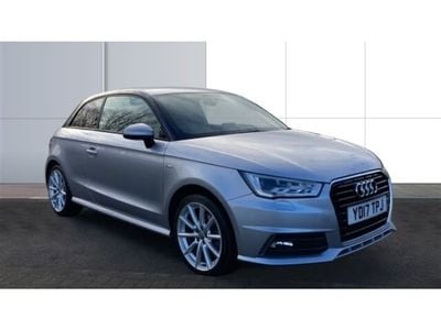 Used Audi A1 S-Line 125 HP (91 kW) 2017 Silver Hatchback