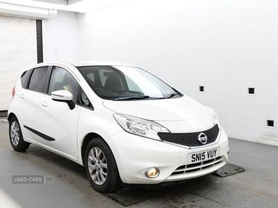 Used Nissan Note Acenta Premium 2015 White Hatchback