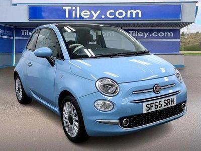 Blue Used 2016 Fiat 500 Lounge Hatchback | £5,990 (Fair price)