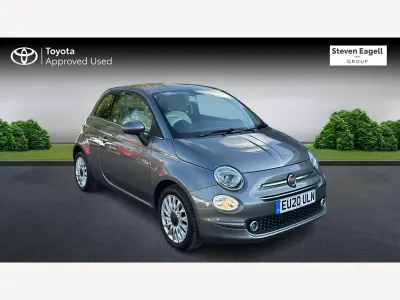 Used Fiat 500 Lounge 69 HP (50 kW) 2020 Grey Hatchback