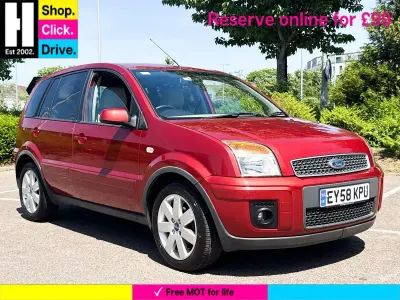Usado Ford Fusion 101 HP (74 kW) 2008 Vermelho Citadino