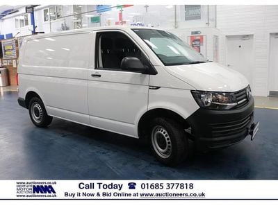 Used VW T6 Startline 102 HP (75 kW) 2017 White Van