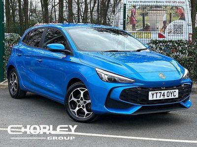 Used MG MG3 Trophy 194 HP (142 kW) 2024 Blue Hatchback