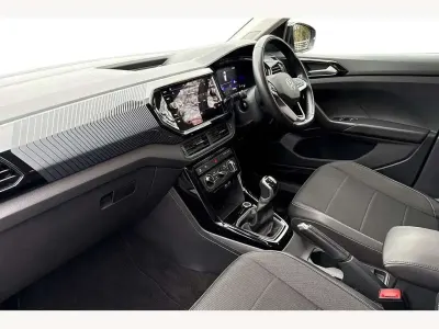 Used VW T-Cross Black Edition 110 HP (80 kW) 2022 Silver SUV