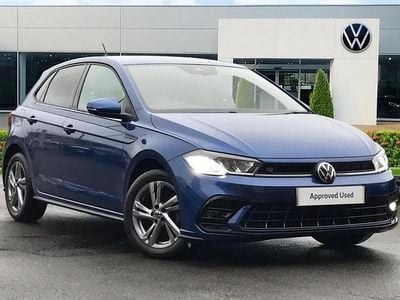 Blue Used 2022 VW Polo R-line Hatchback | £17,199 (Fair price)