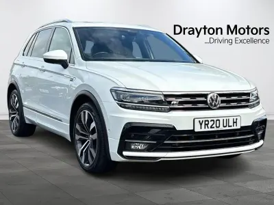 Usado VW Tiguan R-line 150 CV (110 kW) 2020 Blanco SUV
