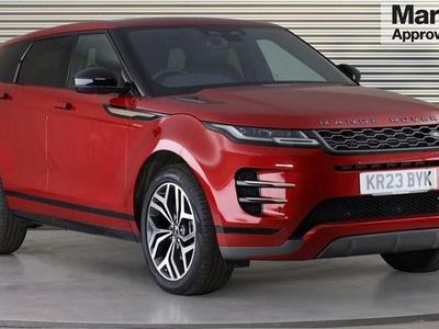 Used Land Rover Range Rover evoque HSE Dynamic 309 HP (227 kW) 2023 Red SUV