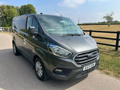 Used Ford Transit Custom Limited 130 HP (95 kW) 2021 Grey Van