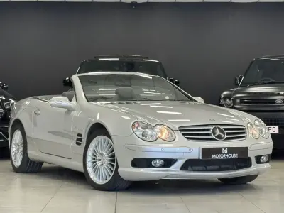 Begagnad Mercedes SL55 AMG AMG 2002 Silver Sportkupé
