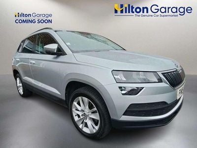 Used Skoda Karoq SE Technology 115 HP (84 kW) 2019 Silver SUV