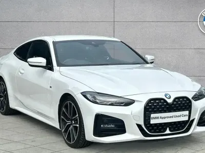 Used BMW 420 M Sport 190 HP (139 kW) 2021 White Coupe