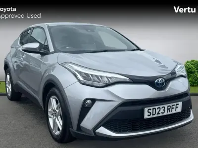 Used Toyota C-HR 122 HP (89 kW) 2023 Silver metallic (metallic paint) SUV