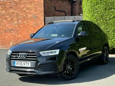 Used Audi Q3 S-Line 180 HP (132 kW) 2015 Black SUV