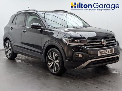 Used VW T-Cross Black Edition 110 HP (80 kW) 2022 Black SUV