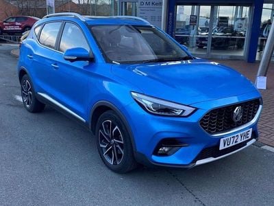 Blue Used 2022 MG ZS Exclusive Hatchback | £12,499 (Fair price)