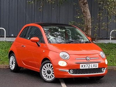 Orange Used 2022 Fiat 500 Dolcevita Hatchback | £9,998 (Fair price)