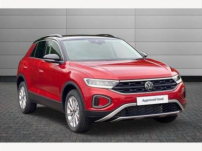 Red Used 2025 VW T-Roc Match SUV | £21,495 (Fair price)