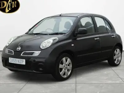 Used Nissan Micra Acenta 80 HP (58 kW) 2009 Black Hatchback