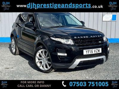 Used Land Rover Range Rover evoque Dynamic 2015 Black Estate