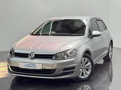 Used VW Golf VII SE 122 HP (89 kW) 2013 Silver Hatchback
