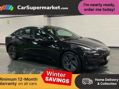 Black Used 2022 Tesla Model 3 RWD Sedan | £17,697 (Fair price)