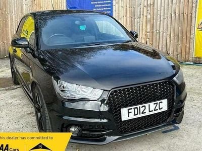 Used Audi A1 S-Line 105 HP (77 kW) 2012 Black Hatchback
