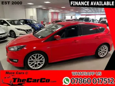 Usado Ford Focus ST-Line 125 HP (91 kW) 2018 Vermelho Citadino