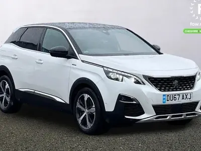 Used Peugeot 3008 GT-line 165 HP (121 kW) 2017 White SUV