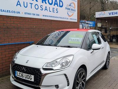 Used DS Automobiles DS3 Elegance 2016 White Hatchback