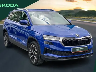 Gebraucht Skoda Karoq SE L 150 PS (110 kW) 2023 Blau SUV