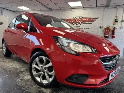Used Vauxhall Corsa 75 HP (55 kW) 2016 Red Hatchback