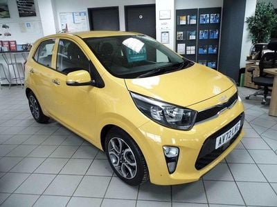 Used Kia Picanto 2022 Yellow Hatchback