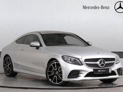 Silver Used 2019 Mercedes C300 AMG Line Premium Coupe | £19,995 (A bit pricey)