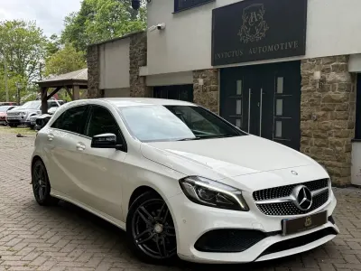 Używany Mercedes A200 AMG Line Premium 2016 Biały Hatchback