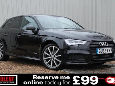 Black Used 2018 Audi A3 Black Edition Hatchback | £11,990 (Fair price)