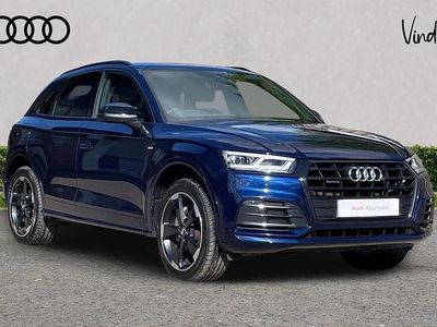 Used Audi Q5 Black Edition 187 HP (137 kW) 2019 Blue SUV