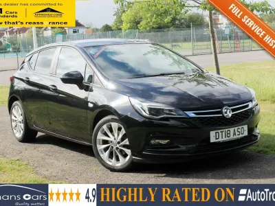 Used Vauxhall Astra 2018 Black Hatchback